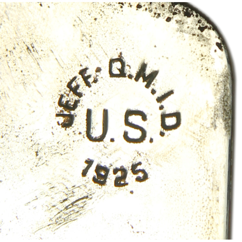 Miroir de poche, dans son étui, JEFF. Q.M.I.D. 1925
