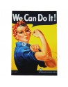 Carte postale, We can do it! Carte postale, We can do it!