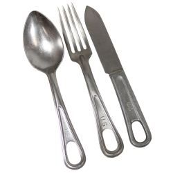 Jeu de couverts, US Army, SILCO & DIAMOND SILVERWARE CO.