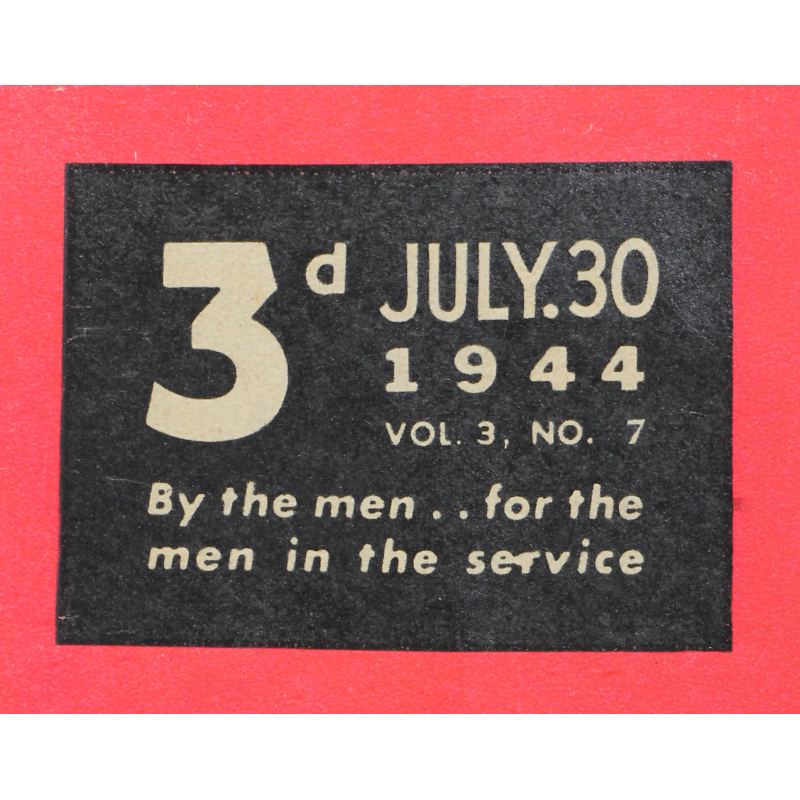 Magazine YANK, British Edition, 30 juillet 1944, "How The Yanks Went Through La Haye du Puits"