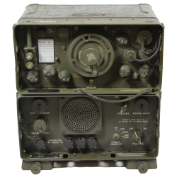 Radio, AN/GRR-5, récepteur R-174/URR et unité d'alimentation PP-308/URR, Signal Corps