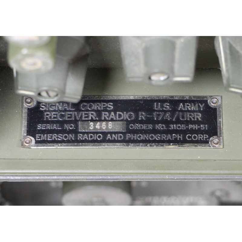 Radio Set, AN/GRR-5, R-174/URR Receiver with PP-308/URR Power Supply Unit, Signal Corps