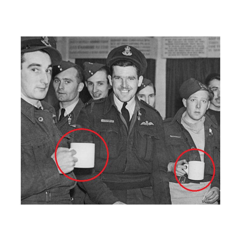Chope en porcelaine, Royal Air Force, NELSON WARE 1941