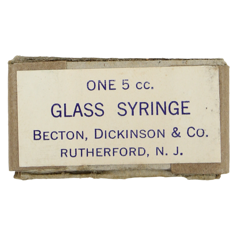 Seringue, 5 cc, BECTON, DICKINSON & CO., item 38440