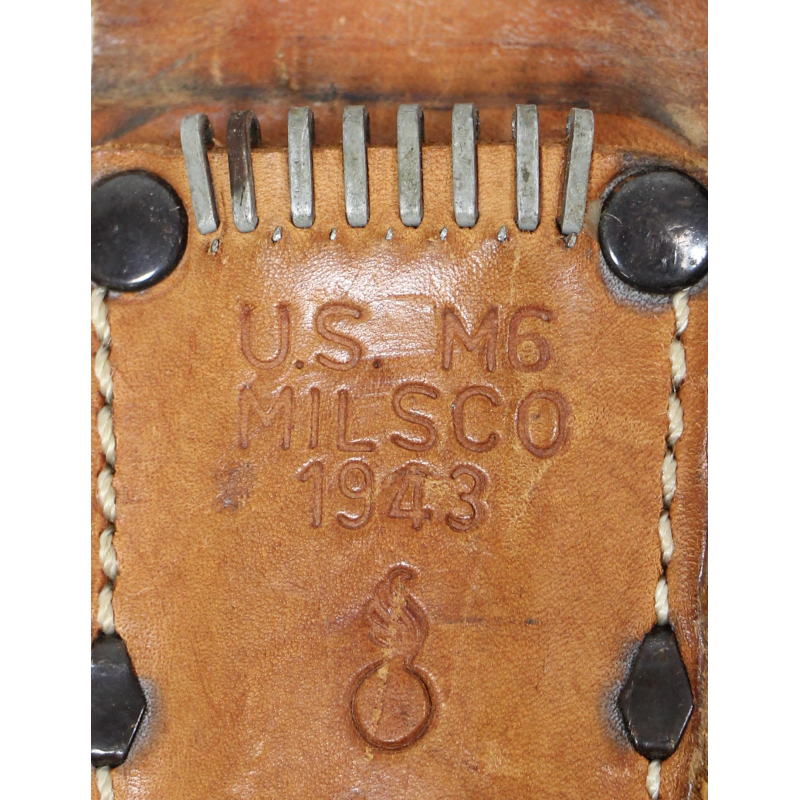 Knife, Trench, USM3 CAMILLUS, on Guard, with Scabbard, USM6, MILSCO 1943