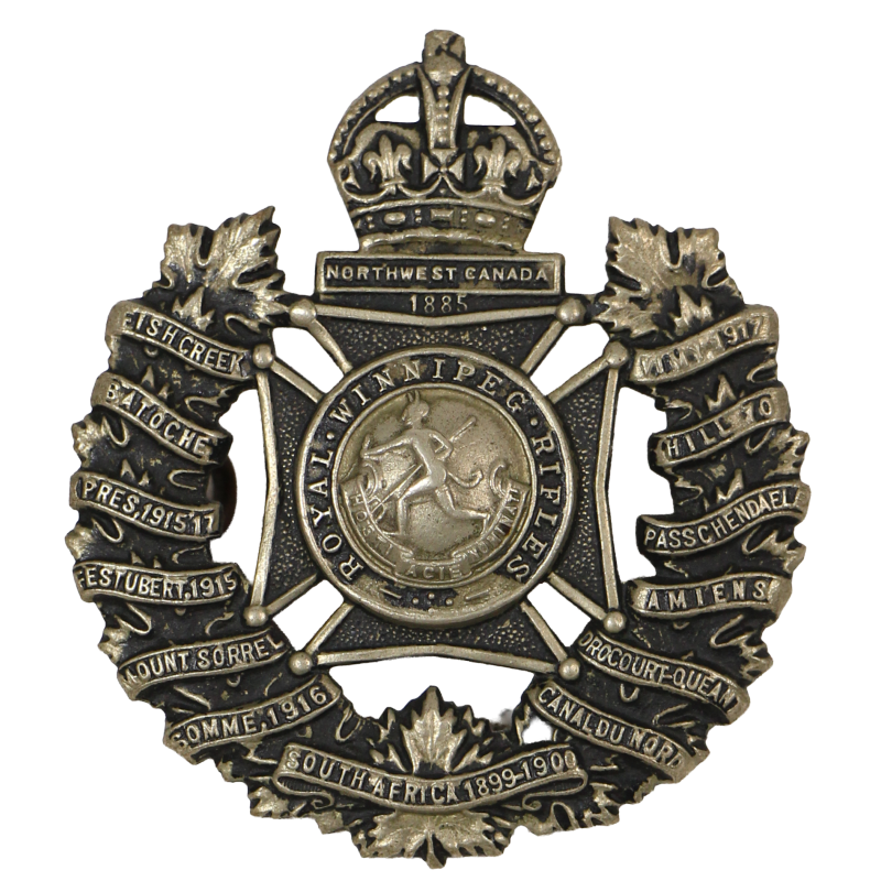 Cap Badge, The Royal Winnipeg Rifles, Normandie