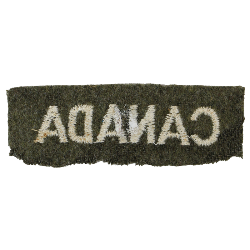 Title, Canada, Embroidered