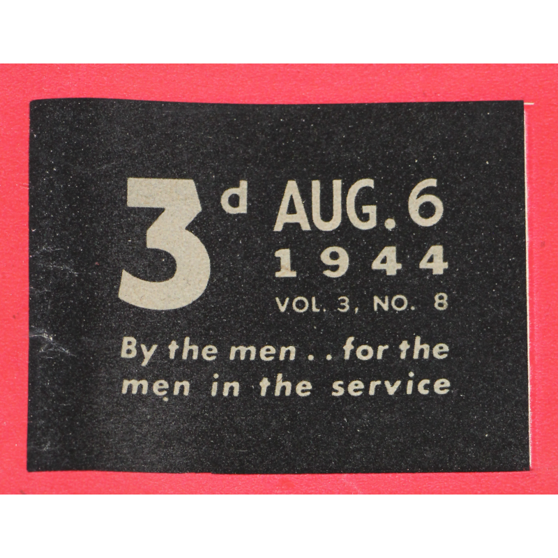 Magazine YANK, British Edition, 6 août 1944, "Fighting in the Hedgerows and Orchards of France"