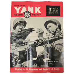 Magazine YANK, British Edition, 6 août 1944, "Fighting in the Hedgerows and Orchards of France"