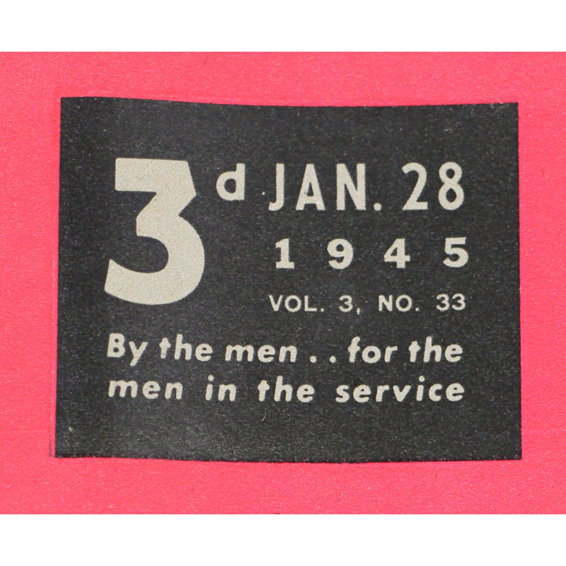 Magazine YANK, British Edition, 28 janvier 1945