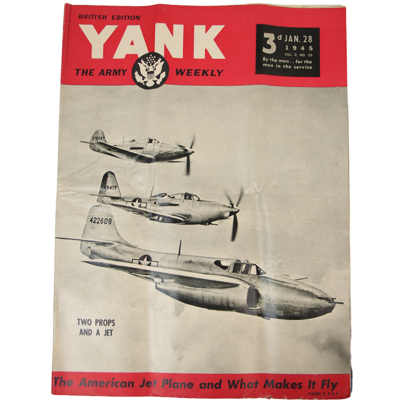 Magazine YANK, British Edition, 28 janvier 1945