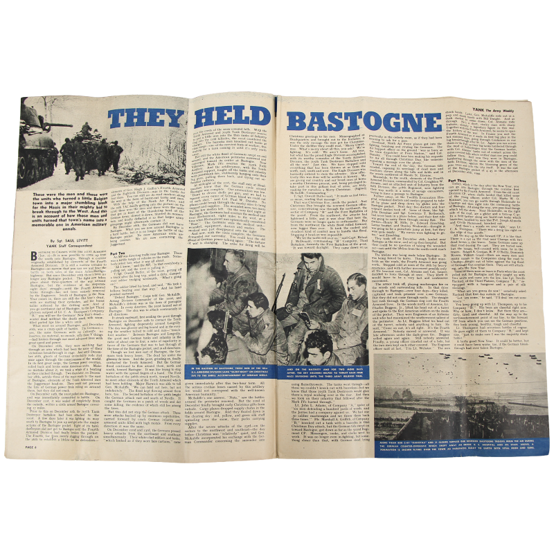 Magazine YANK, British Edition, 28 janvier 1945