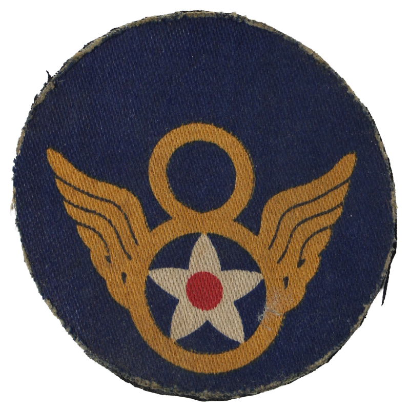 Insigne, 8th Air Force, USAAF, British-Made, imprimé