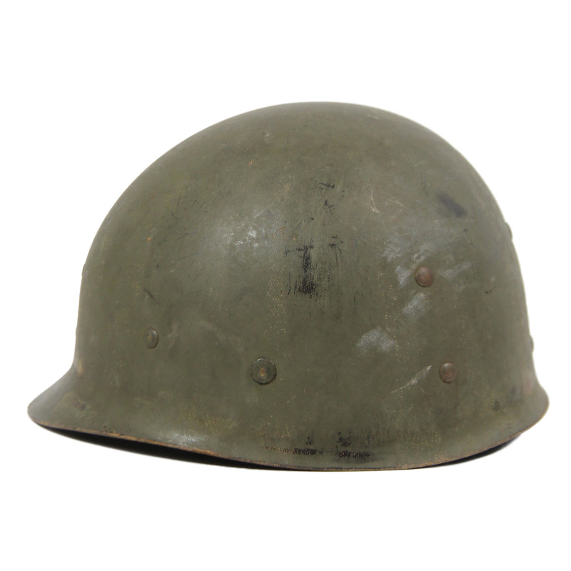 Helmet, M1, Fixed Loops, SEAMAN PAPER CO. Liner, US Marine Corps