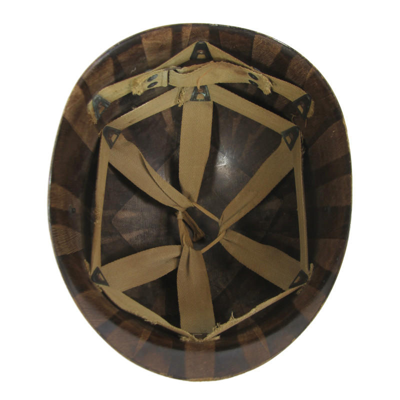Helmet, M1, Fixed Loops, SEAMAN PAPER CO. Liner, US Marine Corps