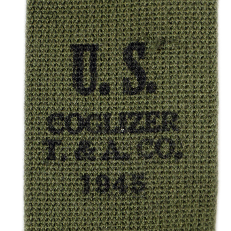 Suspenders, Belt, M-1943, Reinforced, Two-Tone, COGLIZER T. & A. CO. 1945