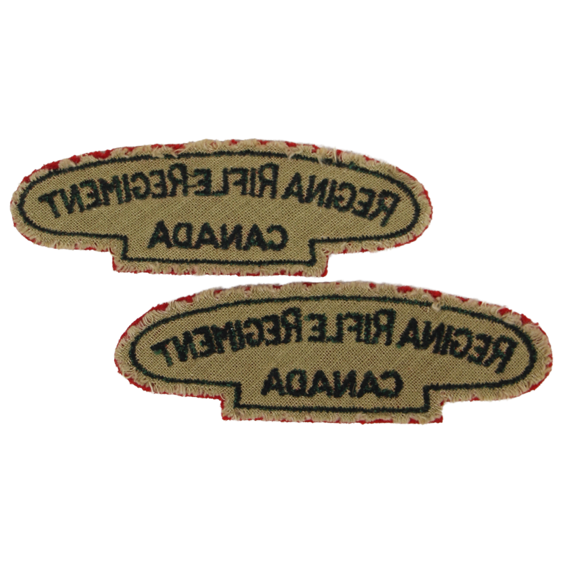 Titles, Pair, Regina Rifle Regiment, Normandy