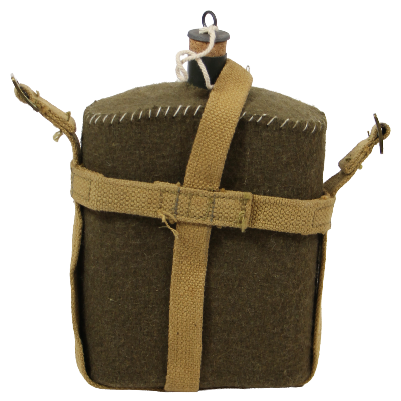 Gourde canadienne, avec porte-bidon "squelette", Z.L.&T. Ltd. 1943