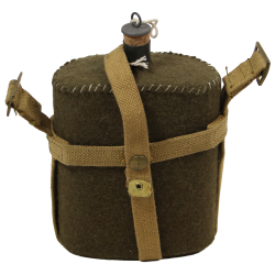 Gourde canadienne, avec porte-bidon "squelette", Z.L.&T. Ltd. 1943