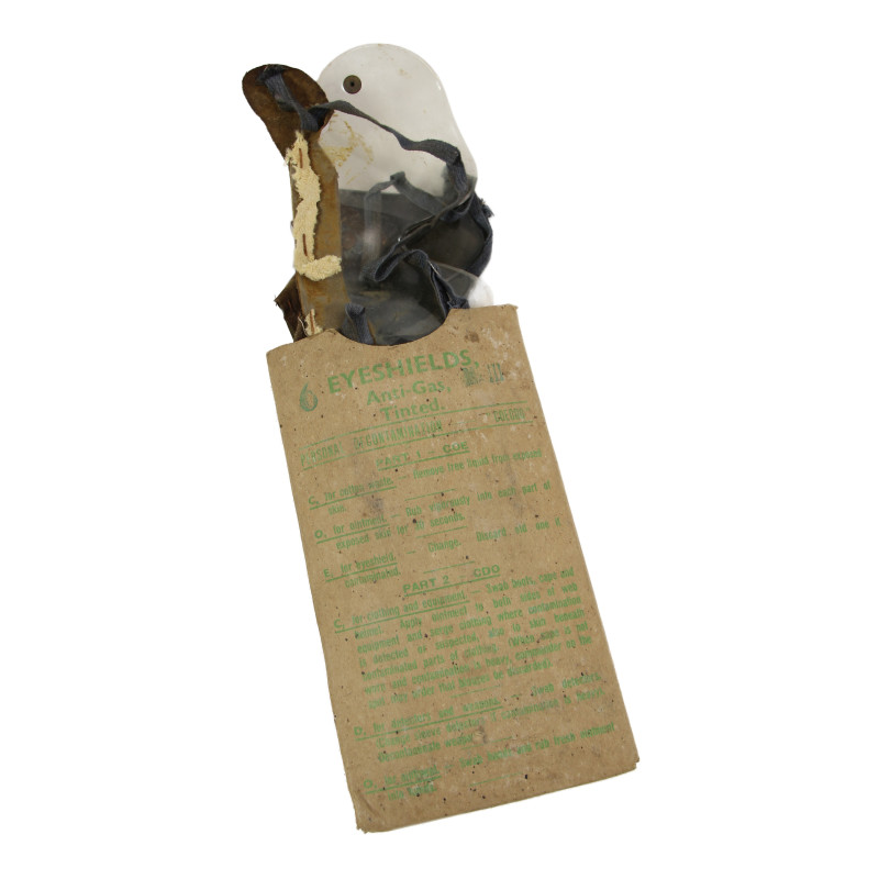 Masque à gaz britannique, Lightweight, 1943-1944, complet