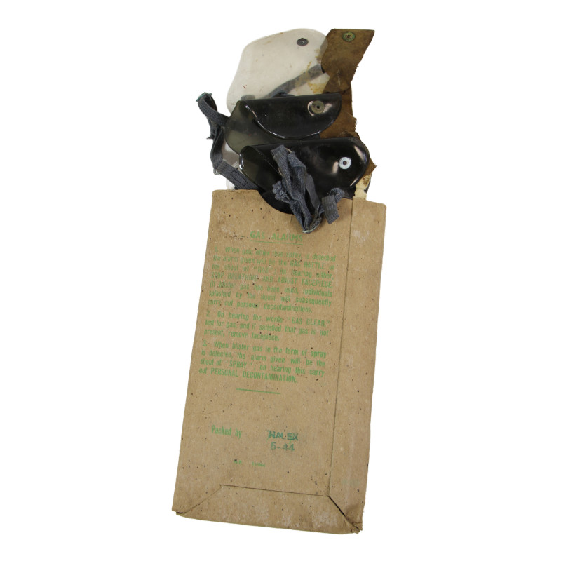 Mask, Gas, Lightweight, British, 1943-1944, Complete
