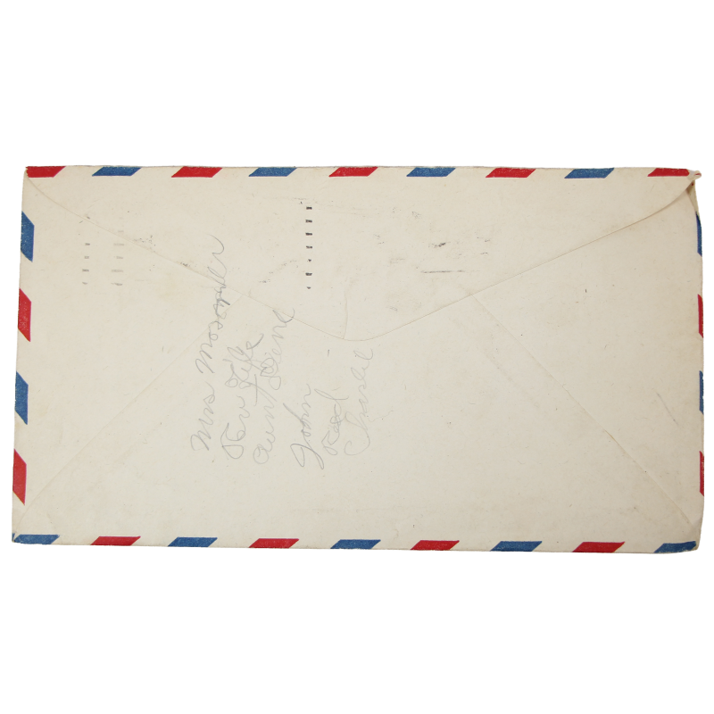 Letter, Pvt. Ray Geddes, Fort Benning, 501st PIR, April 8, 1943