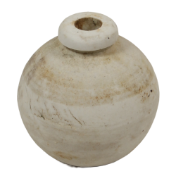 Grenade japonaise en céramique, Type 4, blanche