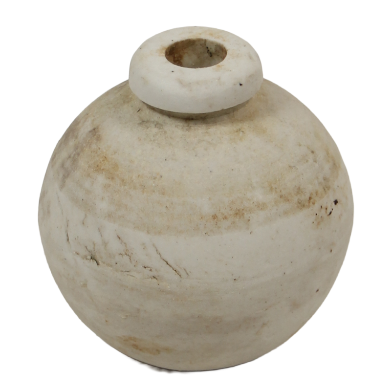 Grenade japonaise en céramique, Type 4, blanche