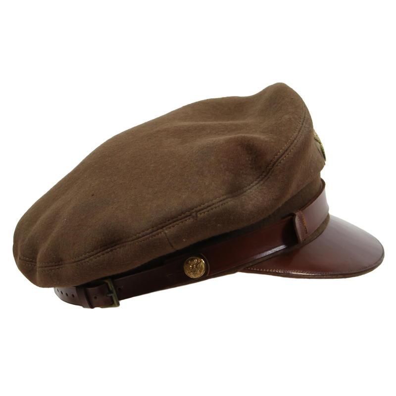 Casquette troupe, US Army, S/Sgt. Louie Canepa, 362nd FS, 357th FG, 8th Air Force, USAAF, ETO