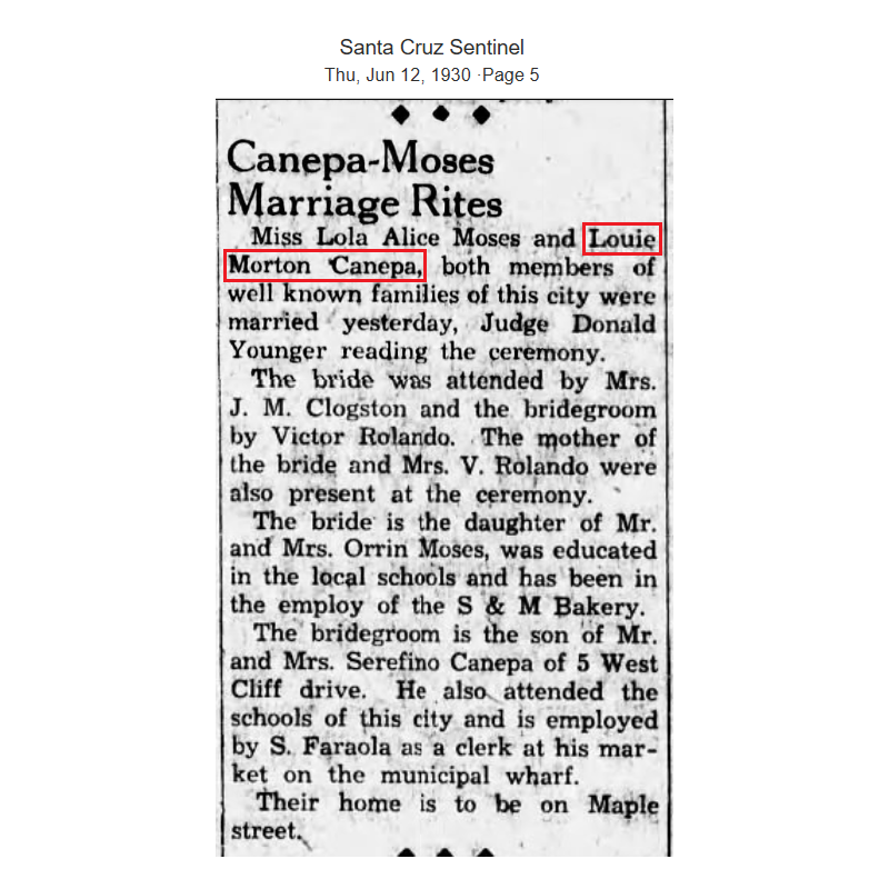 Cap, Enlisted Men, US Army, S/Sgt. Louie Canepa, 362nd FS, 357th FG, 8th Air Force, USAAF, ETO