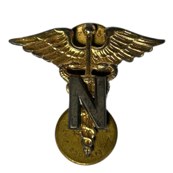 Insigne de col officier, US Army Nurse Corps, à pin's