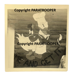 Photo, USAAF, B-24J, Nose Art, "COME AND GET IT"