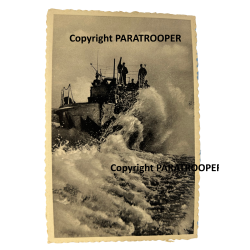 Carte postale, Kriegsmarine, Mer du Nord