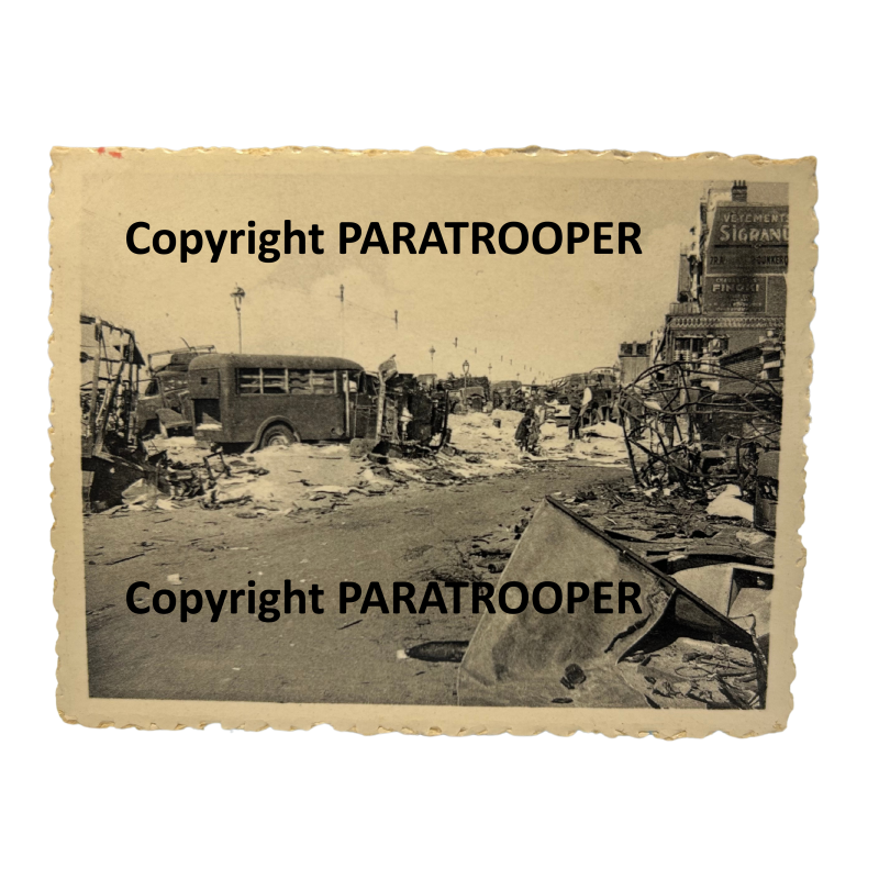 Photo, British Trucks, Dunkirk 1940