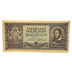 Billet hongrois, 10 000 000 milpengő, 1946