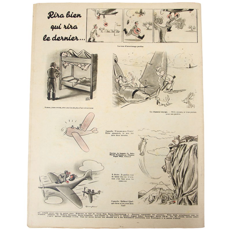 Magazine, Der Adler, 4 mai 1943, édition française