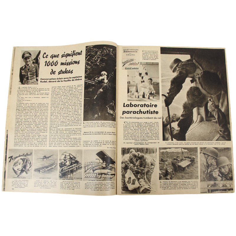Magazine, Der Adler, 29 juin 1943, édition française