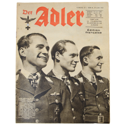 Magazine, Der Adler, 29 juin 1943, édition française