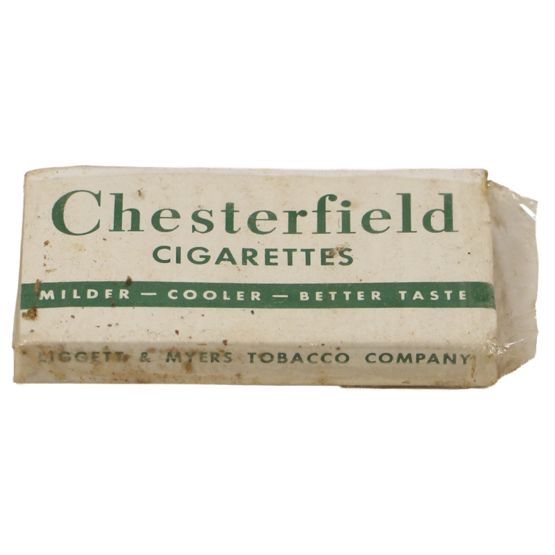 Pack, 4-Cigarette, Ration, Ten-in-One, Chesterfield, Full