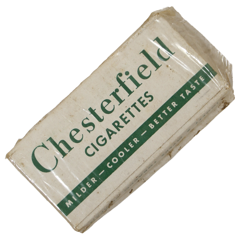Pack, 4-Cigarette, Ration, Ten-in-One, Chesterfield, Full
