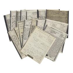 Correspondance épistolaire, V-Mail, 2nd Lt. Clarence Wilson, 455th Bomb. Group, 15th Air Force, USAAF, MTO & ETO