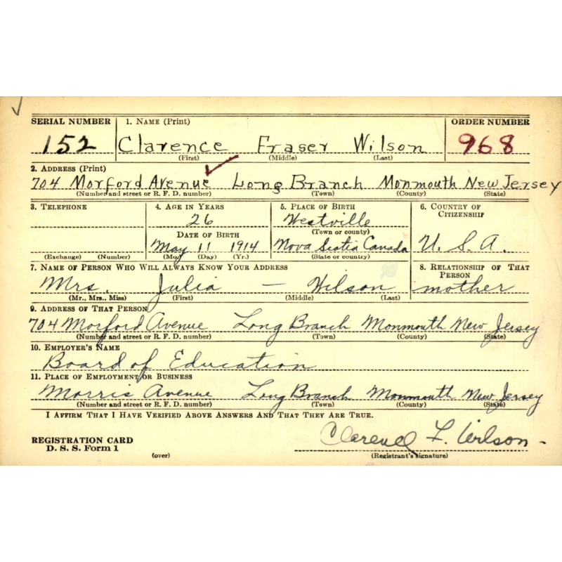 Correspondence, Epistolary, V-Mail, 2nd Lt. Clarence Wilson, 455th Bomb. Group, 15th Air Force, USAAF, MTO & ETO