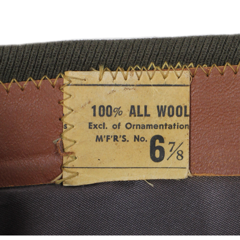 Cap, Garrison, Chocolate, Infantry, Size 6 ⅞