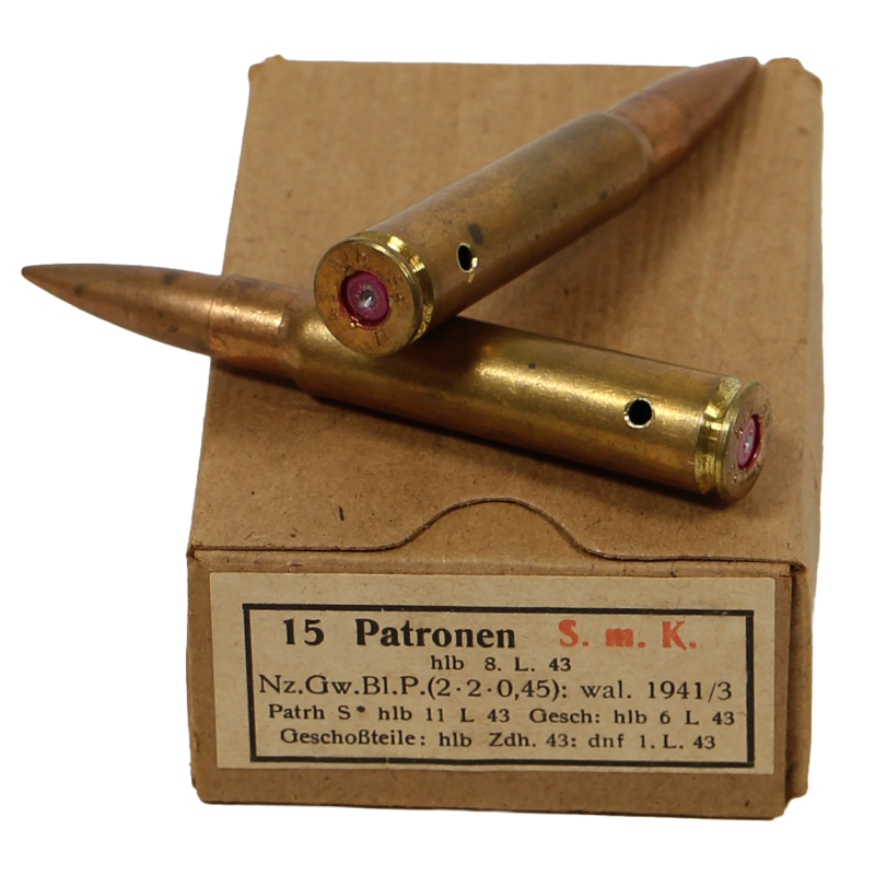 Boîte de cartouches, Mauser 98k, 1943, Normandie