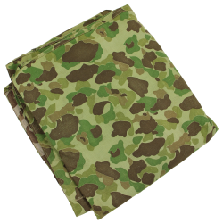 Tent, Shelter-Half, Camouflage, Reversible, USMC, POWERS & CO. 1943, Mint