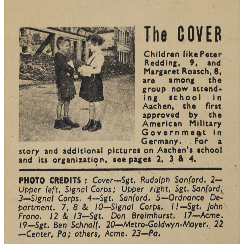 Magazine YANK, Continental Edition, 24 juin 1945