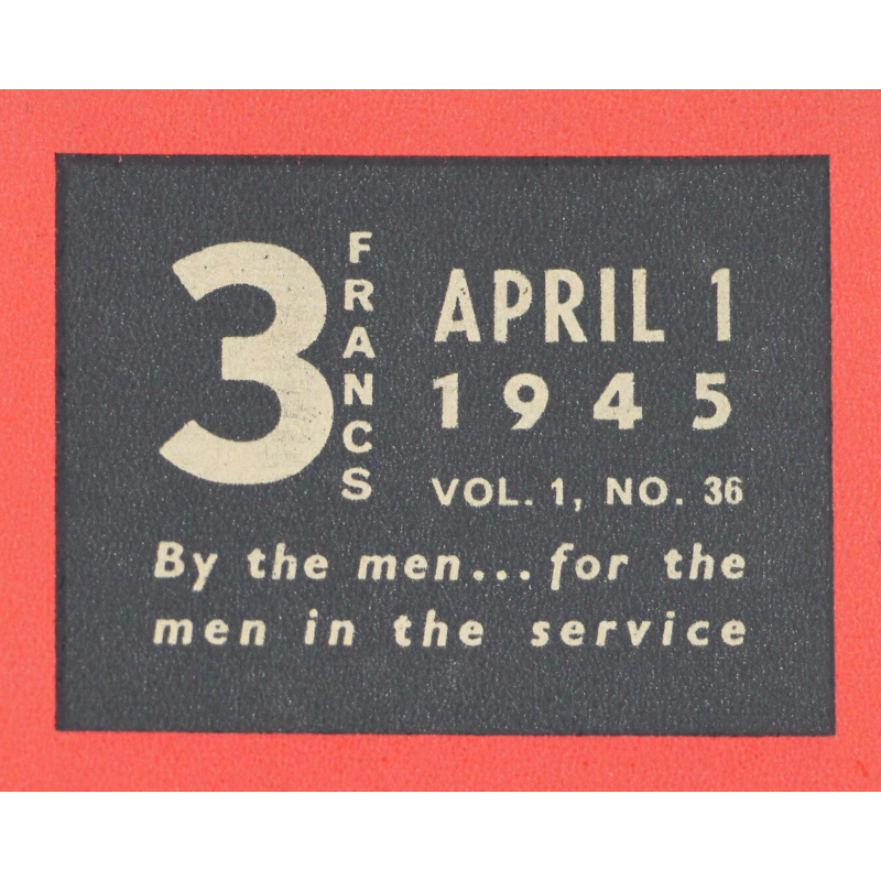 Magazine, YANK, Continental Edition, April 1st, 1945, Gen. Gavin