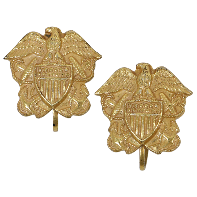 Earrings, Sweetheart, US Navy