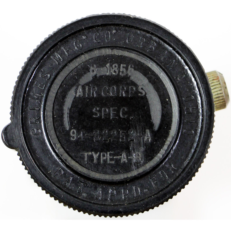 Lampe de cockpit fluorescente, Type A-8, USAAF