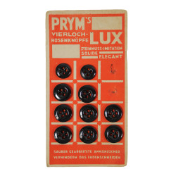 Buttons, Bakelite, German, PRYM'S LUX